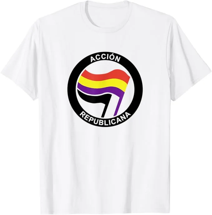Camiseta Acción Republicana República Española Bandera Camiseta