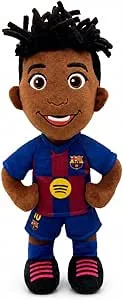 Grupo Moya - Peluche Lamine Yamal FC Barcelona 25 cm – Muñeco del Barca Dorsal 10, Regalo Barça para Niños y Fans de Lamin Yamal (25 cm)