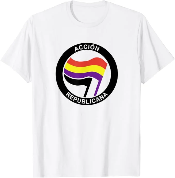 Camiseta Acción Republicana República Española Bandera Camiseta