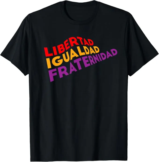 Bandera Con Lema Orgullo Republica De España Camiseta