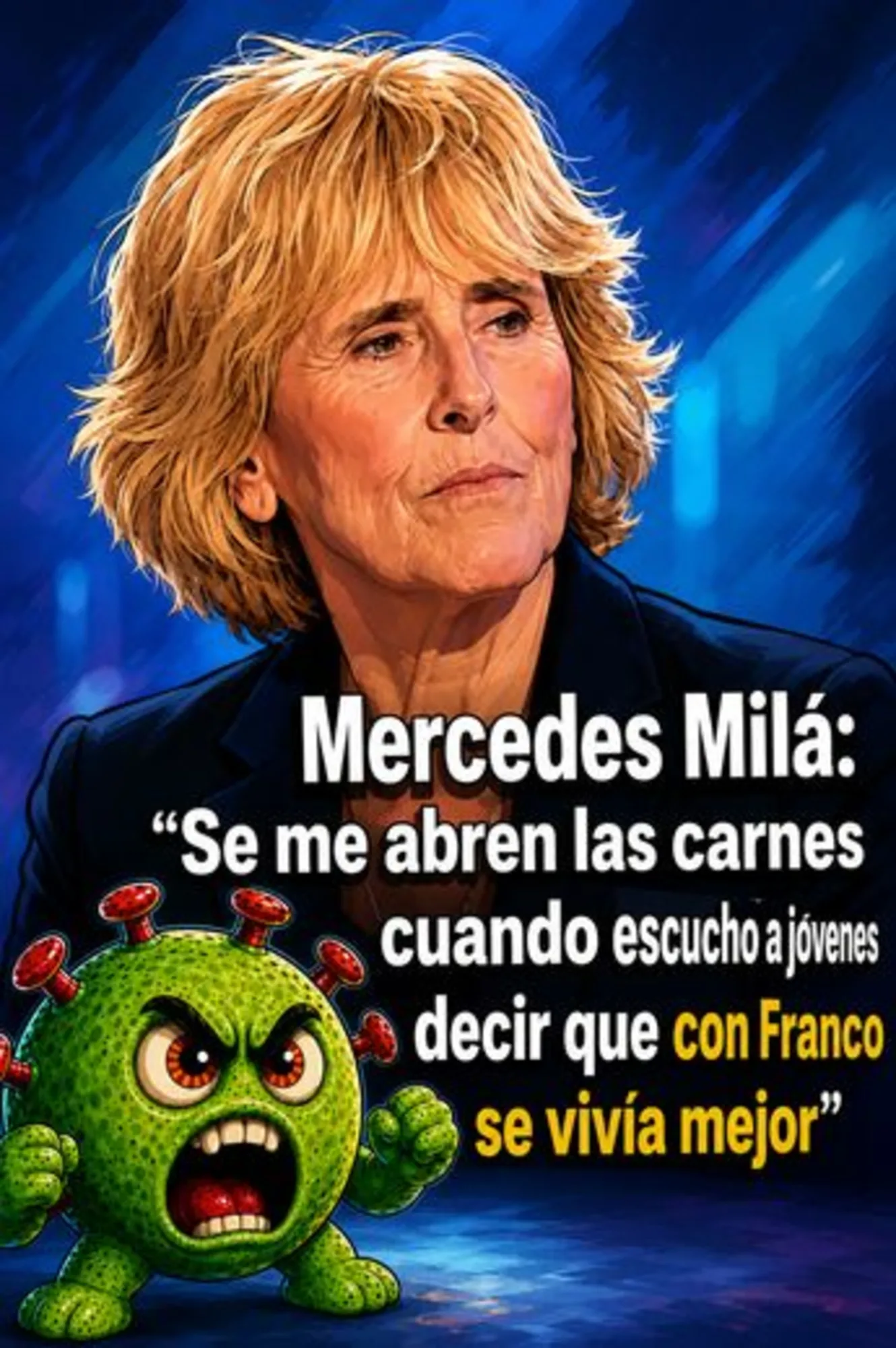 🤦‍♂️ Mercedes Milá y la juventud franquista: El misterio de los "millennials" que añoran el Nodo